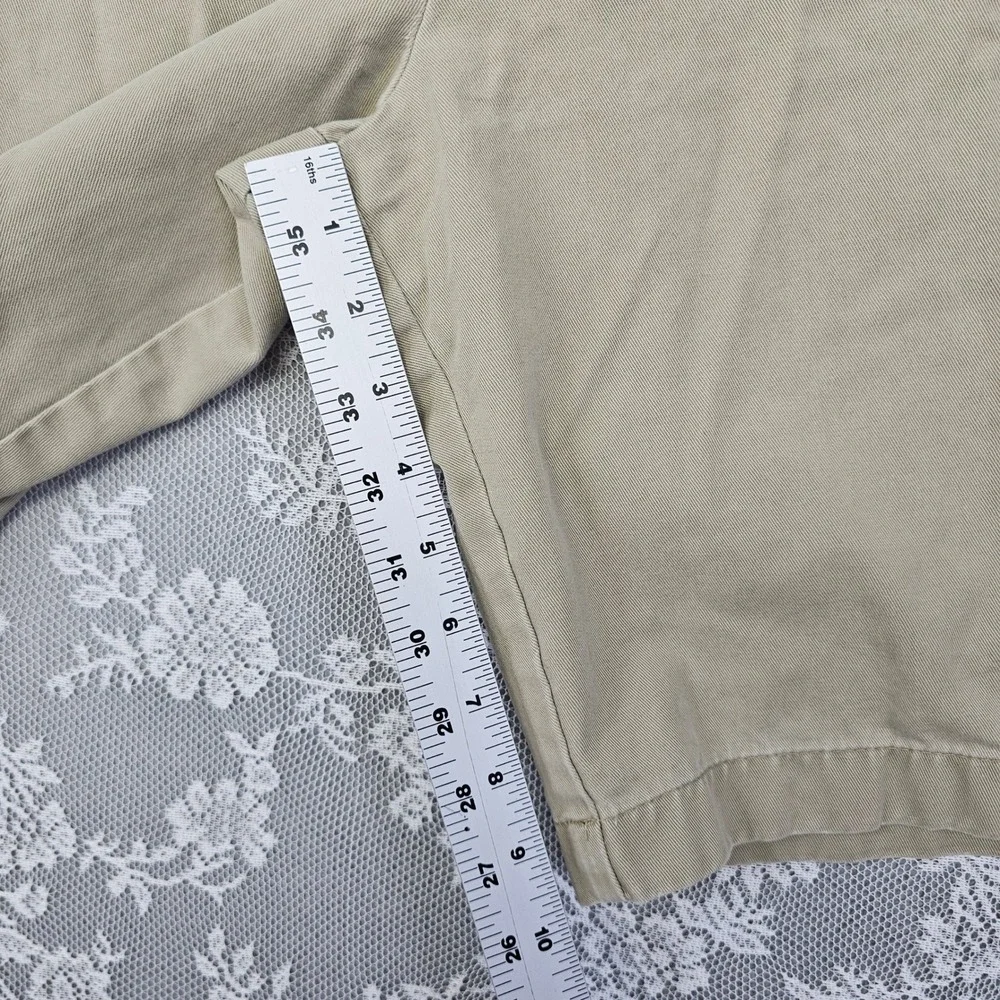 Banana Republic Rayan Fit Khaki Shorts Men's 36 Cotton Chino Golf Preppy Comfort